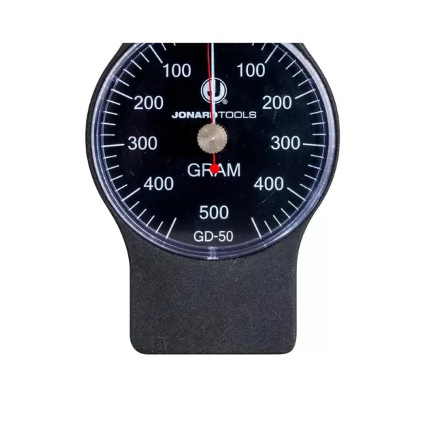 Jonard 1.5 in. Dynamometer Gauge, 60-500 GR